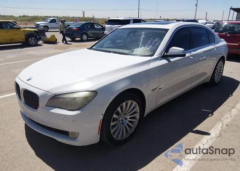 2012 BMW 750Li z USA, uszkodzony, nr VIN WBAKB8C50CC964431
